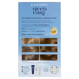 Clairol Nice'n Easy Permanent Hair Dye, 6 Light Brown Hair Color, Pack of 3