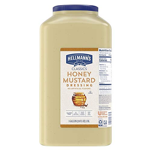 Hellmann's Salad Dressing, Honey Mustard, 128-Ounce