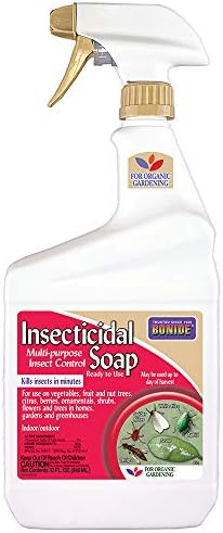 Bonide Insecticidal Soap, 32 oz Ready-to-Use Spray Multi-Purpose Insect Control for Organic Gardening Indoor and Outdoor