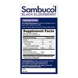 Sambucol Black Elderberry Chewable Tablets - Added Vitamin C, Chewable Elderberry Kids & Adults Tablets, Supports Immunity, Black Elderberry Tablets, Chewable Elderberry, Gluten Free, Vegan - 60 Count