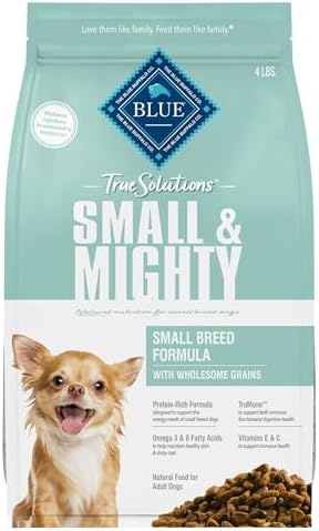 Blue Buffalo True Solutions Small & Mighty Natural Dry Food for Adult Small Breed Dogs, Chicken, 4-lb Bag