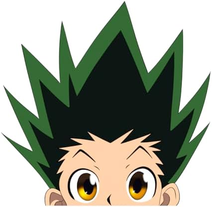 Anime Hunter Vinyl Decal Sticker for Cars Windows Laptop Computer Ipad Tablet Wall (Gon)