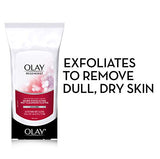 Olay Regenerist Micro-Exfoliating Wet Cleansing Cloths, 30 Count (Pack of 3)