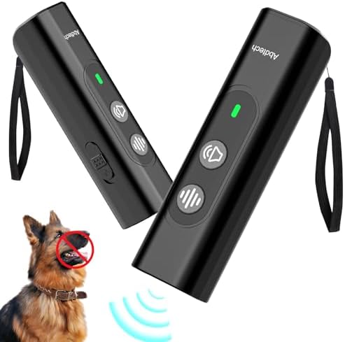 Anti Barking Device for Dogs - Dog Bark Deterrent Devices for Stopping Bad Dog Behavior - Ultrasonic Dog Bark Deterrent, Refuse to Shout and Slap - Best Anti Barking Device Rechargeable