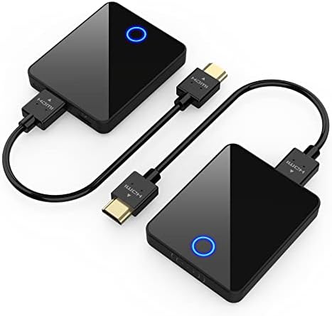 Wireless HDMI Transmitter and Receiver,Binken 150m Wireless HDMI Extender Support 1080P@60 Hz, Support 2.4/5GHz for Streaming Video Audio from Laptop, PC Satellite to HDTV Projector Model 810