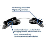 MEDlight Premium LED & UV Safety Glasses for Reliable Eye Protection I Tested according to DIN 170 I from Germany I Adjustable Solarium Glasses for Sun Bed and Sun on the Beach