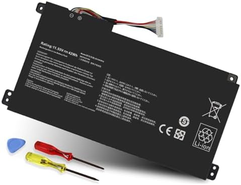 DMKAOLLK 42Wh B31N1912 C31N1912 Battery Replacement for Asus VivoBook 14 E410M E410MA L410M L410MA E410KA F414MA-CL E510KA L510MA R522MA Vivobook 14 E410MA-EK017TS Notebook 11.5V Vivobook L410M-15