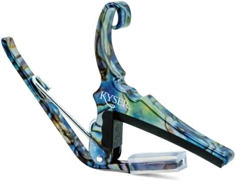 Kyser Quick-Change Guitar Capo for 6-string acoustic guitars (Abalone)