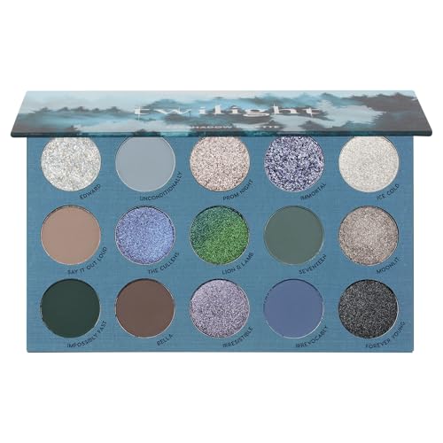 Colourpop Twilight Shadow Palette - Limited Edition Palette with Metallic and Matte Finishes - High-Pigment Makeup with a Long-Wearing Formula (0.3 oz)