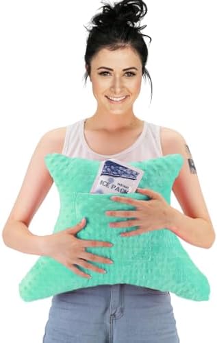 Hysterectomy Pillow with Pocket, Hysterectomy Recovery Abdominal Pillow, Post Surgery Pillow for Abdomen, C-Section Recovery Pillow, Mastectomy, Tummy Tuck, Hernia, Abdominal Surgery Must Haves