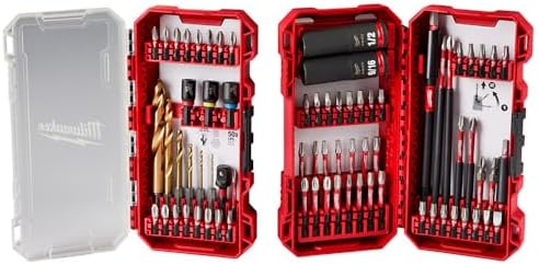 Milwaukee Shockwave Bit & Drill Bit Kit w/ 75 Pcs - 48-32-4098