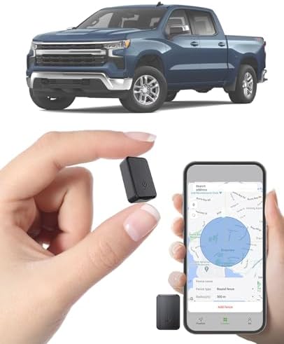Mini GPS Tracker for Vehicles - Real Time Car Locator, No Monthly Fee, Full Global Coverage, Hidden Car Locator Tracking Device for Vehicles, Kids, Elderly, and Assets