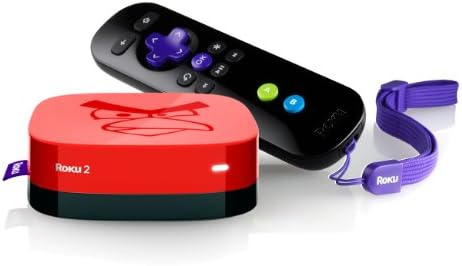 Roku 3100AB 1080p 2 XS Angry Birds Limited Edition Streaming Player - Red