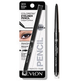REVLON ColorStay Pencil Eyeliner Longwearing with Ultra-Fine Tip, 201 Black, 0.01 oz