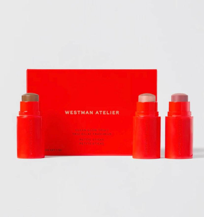 Westman Atelier Clean Glow Trio I Petite Sticks