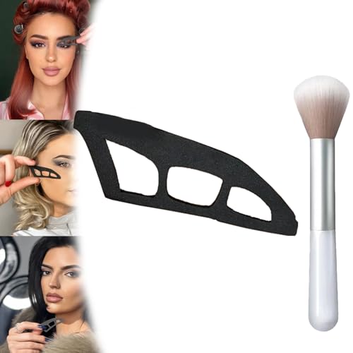 Eyetour Eyeshadow Tool, Eyetour Your Glam Bestie, Eyetour Eyeshadow Guide, Eyetour Makeup Tool for Eyeshadow, Eyeshadow Stencils for Eyes, Eyeliner Template for Women, Quick Make-Up Stencils (1Pcs)