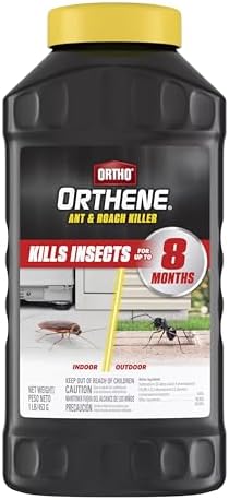 Ortho Orthene Ant and Roach Killer, Provides Long-Lasting Insect Control, for Indoor and Outdoor Use, 1 lb.
