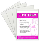 4 Pack Lipo Foam Post-surgical Ab Board Flattening Abdominal Compression Board for using with Post Liposuction Surgery Compression Garments Foam pads for Recovery 8"X11"
