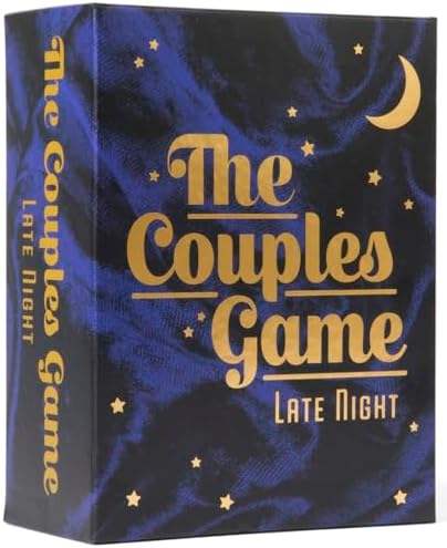 The Couples Game Late Night | Valentine’s Day Gift Idea for Her, for Him | Couples Card Games with 150 Fun Questions | Party Card Games for Date Nights, Game Nights | 2 Player Game for Ages 17 Up