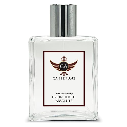 CA Perfume Impression of Fire in Height Absolute For Men Replica Fragrance Dupes Eau de Parfum Spray Bottle 3.4 Fl Oz/100ml-X1