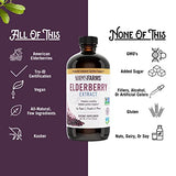 Norm's Farms American Elderberry Extract - Pure Concentrate for Immune Support Made with Berries - Vegan, Gluten Free, Non-GMO - 8 Oz. Bottle