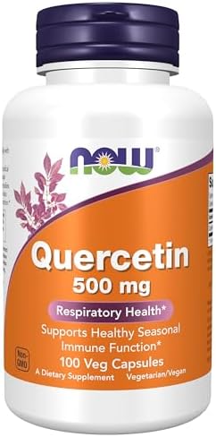 NOW Quercetin 500mg,100 Veg Capsules
