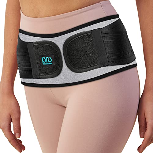Sacroiliac SI Joint Hip Belt - Lower Back Support Brace for Men and Women Braces Pain Pelvic Trochanter Sciatica Pelvis Lumbar Relief (XL-XXL)