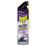 Raid Max Bed Bug Crack & Crevice Extended Protection Foaming Spray, Kills Bed Bugs for up to 8 weeks on Laminated Woods and Surfaces, 17.5 oz