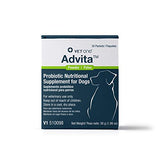 VetOne Advita Probiotic Nutritional Supplement for Dogs - 30, 1 g Packets