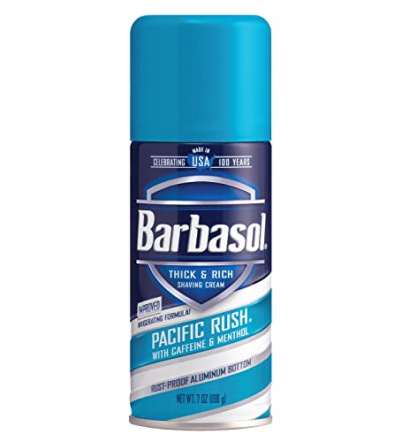 Barbasol Beard Buster Thick & Rich Shaving Cream Pacific Rush 7oz. (Pack of 12)