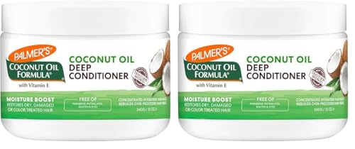 Palmer's Coconut Oil Formula Moisture Boost Deep Hair Conditioner, 12 Ounce (Pack of 2)