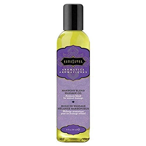 Kama Sutra Sensual Massage Oil, Harmony Blend, 8 Ounces
