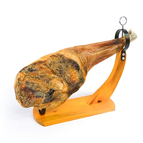 Fermin Serrano Ham (shoulder) Bone in from Spain 10-12 lb/Free Ham Holder + Carver Knife + Ham Cover
