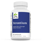 Terry Naturally Strontium - 60 Capsules - Supports Bone Strength & Density - Non-GMO, Gluten Free, Kosher - 30 Servings