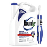 Roundup Weed & Grass Killer₄ with Comfort Wand, Use in and Around Flower Beds, Trees, and Driveways, 1 gal.