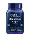 Life Extension L-Glutamine & Magnesium Bundle – 200 Vegetarian Capsules for Daily Support