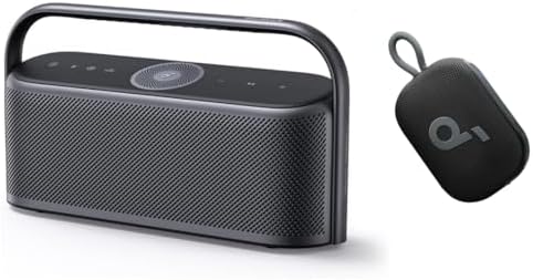 Soundcore Motion X600: Hi-Res Audio, 50W, IPX7 Waterproof, Portable Speaker with Pro EQ and AUX-in for Home, Office, Outdoor Use Select 4 Go