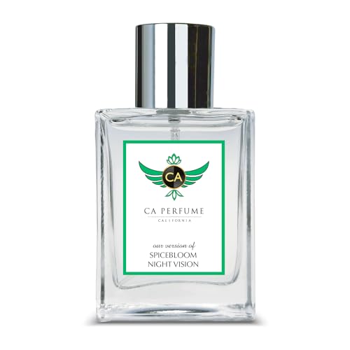 CA Perfume Impression of Spicebloom Night Vision For Men Fragrance Spray Bottle 1.7 Fl Oz/50ml