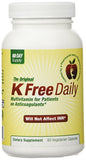 K Free Daily ® Multivitamin - No Vitamin K - Safe for People on Blood Thinners - 60 Capsules (2 Months Supply)