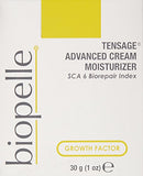 Biopelle Tensage Growth Factor Advanced Cream Face Moisturizer with SCA 6 Biorepair Index, 1 Oz