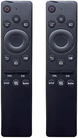 【Pack of 2】 Universal Remote-Control for Samsung Smart-TV, Remote-Replacement of HDTV 4K UHD Curved QLED and More TVs, with Netflix Prime-Video Hulu Buttons