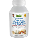 ANDREW LESSMAN Ultimate Calcium-Magnesium Intensive Care with Vitamin D3 & K2 MK7-120 mcg - 60 Capsules – Bone and Skeleton Health Essentials. Gentle, Easy to Swallow, Super Soluble. No Additives