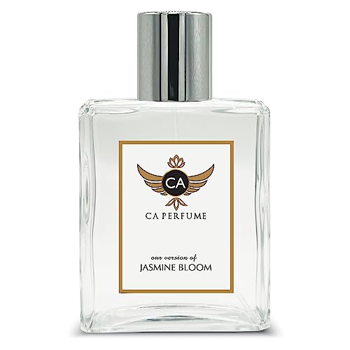 CA Perfume Impression of Jasmine Bloom For Women & Men Replica Fragrance Dupes Eau de Parfum Spray Bottle 3.4 Fl Oz/100ml-X1