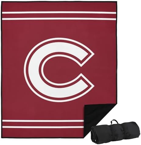 LOGOVISION Colgate University Picnic Outdoor Blanket, 50"x60" Primary Logo, Foldable Blanket for Picnic, Beach, Camping, Park, Tailgate