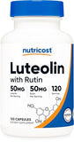 Nutricost Luteolin with Rutin Complex 100mg (50mg Luteolin, 50mg Rutin) 120 Capsules - Vegetarian, Non-GMO, Gluten Free