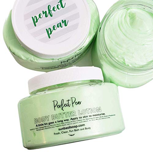 Pear Body Butter. Gifts for Her. Gift for Women. Perfect Pair Whipped cream lotion. Moisturizing