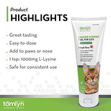 Tomlyn Immune Support Daily L-Lysine Supplement, Maple-Flavored Lysine Gel for Cats and Kittens, 3.5oz