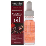 Cuccio Naturale Revitalizing Cuticle Oil - Hydrating Oil For Repaired Cuticles Overnight - Remedy For Damaged Skin And Thin Nails - Paraben Free, Cruelty-Free Formula - Pomegranate And Fig (Pack of 2)