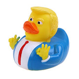 2pcs Trump Duck Baby Bathing Rubber Cartoon Former US President Fun Water Floating Home Decor