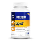Enzymedica Digest, Full-Range, Everyday Digestive Enzymes, Offers Fast-Acting Gas & Bloating Relief, 180 Count